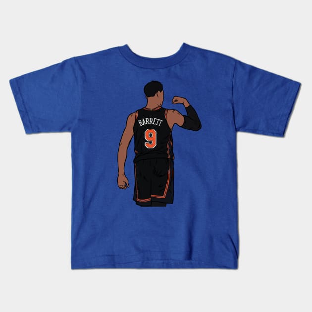 RJ Barrett Flex Kids T-Shirt by rattraptees